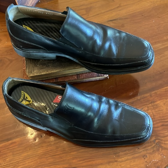 Michael Toschi Mario Double Side Gore Loafers Men\'s Black Leather Shoes main image 6